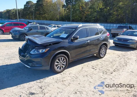 2020 Nissan Rogue Sv Fwd from USA, damaged, VIN KNMAT2MT6LP520825